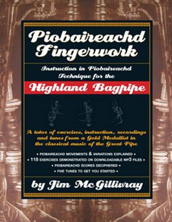 Piobaireachd Fingerwork - by Jim McGillivray *In Stock*